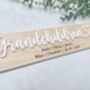 Personalised Grandchildren Wooden Sign, thumbnail 4 of 6