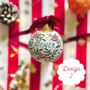 Personalised Hand Painted Ceramic Bauble, thumbnail 3 of 10
