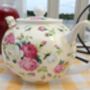 Two Cup Teapot In Rose Design, thumbnail 3 of 7