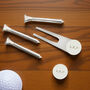 Personalised Silver Plated Golf Set Gift, thumbnail 4 of 5