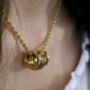 Birthstone Gem Ring Stacker Necklace, thumbnail 2 of 7