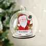 Personalised Father Christmas Bauble, thumbnail 2 of 2