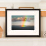 'Colour My World' Rainbow Yacht Fine Art Giclee Print, thumbnail 2 of 3