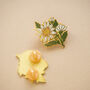 Daisy Flower Enamel Pin Badge, thumbnail 6 of 10
