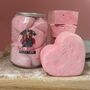 Pink Candyfloss Marshmallow Gift Can | Personalised Sweet Treat | Valentines Day Edition, thumbnail 8 of 9