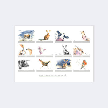 2026 Wildlife Calendar, 9 of 9