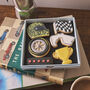 Motor Racing Vanilla Biscuit Box, thumbnail 1 of 6