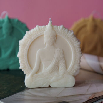Buddha Soy Wax Candle, 4 of 8