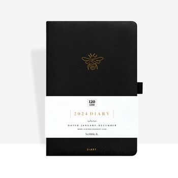 Signature 2024 Gold Bee A5 Diary, 2 of 6