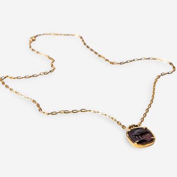Nefertiti Agate Pendant Necklace, 3 of 4