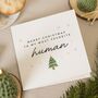 Personalised Favourite Person Christmas Card, thumbnail 1 of 7