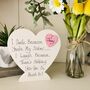 Personalised Sister Funny Wooden Heart, thumbnail 4 of 5