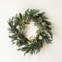 Frosted Berry And Pinecone Artificial Christmas Wreath, thumbnail 2 of 5