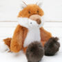 Christmas Gift, Woodland Fox, Toy And Keyring, thumbnail 4 of 4