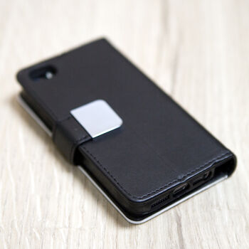 Inky Wren Faux Leather Phone Case With Card Slots, 6 of 6