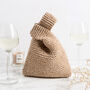 Small Knot Bag Easy Knitting Kit, thumbnail 1 of 7