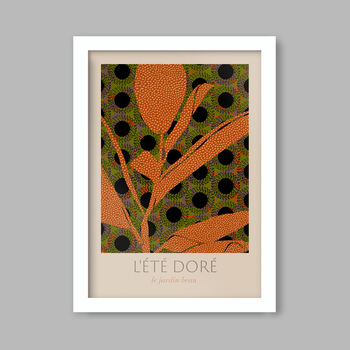 L'été Doré Botanical Print, 2 of 3