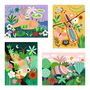 Djeco 3D Painting Kit For Kids Tropical Forest, thumbnail 2 of 5