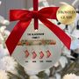 Personalised Family Stocking Bauble, thumbnail 1 of 3