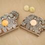 Wooden Elephant Tea Light Candle Holder, Set Of Two, thumbnail 2 of 5