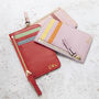 Personalised Leather Cardholder With Zip, thumbnail 1 of 7