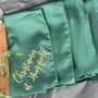 Personalised Reusable Forest Green Napkin Set, thumbnail 2 of 5
