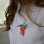 Embroidered Kingfisher Sweater, thumbnail 1 of 5