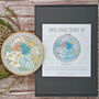 Pastel Blooms Embroidery Kit, thumbnail 1 of 7