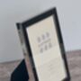 Sixtrees Black Border Photo Frame, Five X Seven, thumbnail 3 of 3