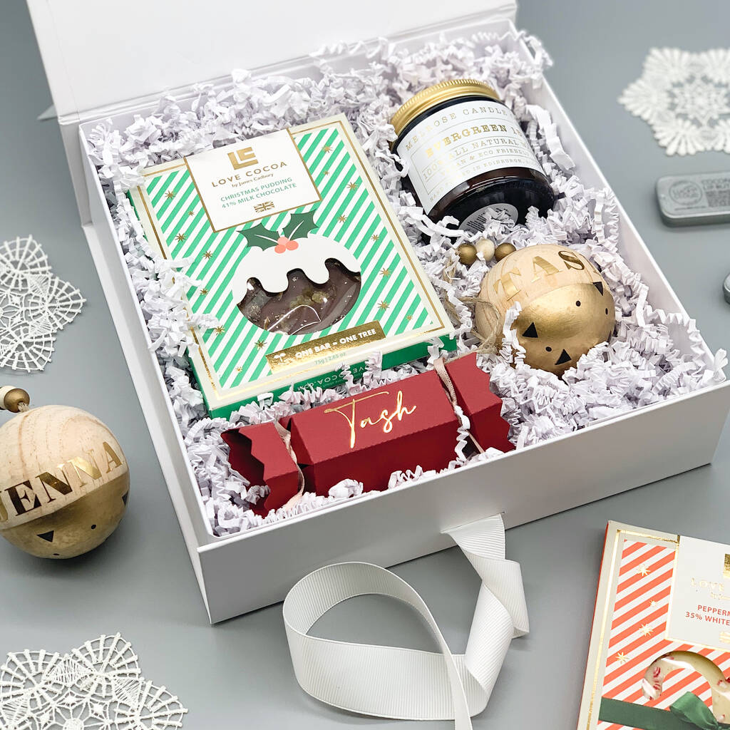 Merry And Bright Christmas Gift Box By 2Flux Stationery Studio ...