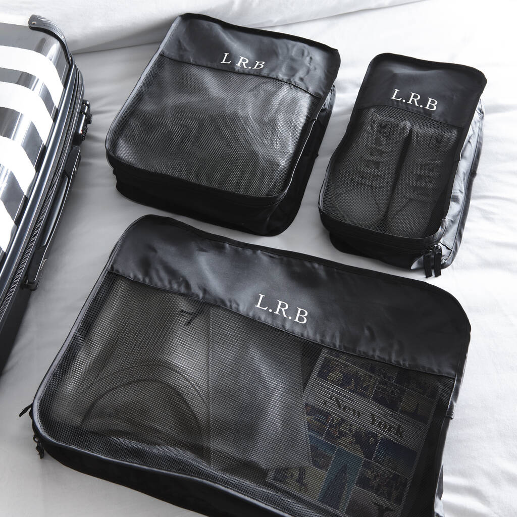 Personalised Three Set Packing Cubes, 1 of 5