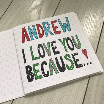 Personalised Dad Birthday Book Card, 4 of 7