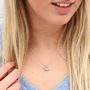 Silver Or 18ct Gold Plated Diplodocus Dinosaur Necklace, thumbnail 2 of 7