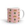 'Wild Cat' Mug With Leopard Print And A Quote, thumbnail 5 of 5