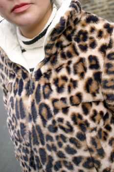 Reversible Leopard And Quilted Jacket, 6 of 8