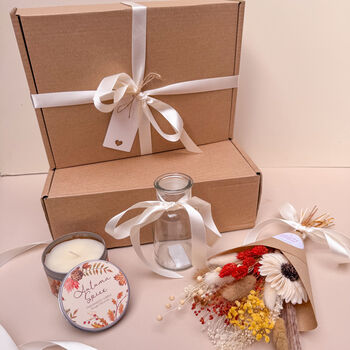 Autumn Gift Set With Dried Flowers, 2 of 2