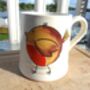 Tankard Mug In Cheeky Christmas Robin Redbreast Design, thumbnail 6 of 10