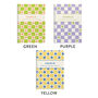 Personalised Bright Squares Combined Diary And Notebook, thumbnail 2 of 12