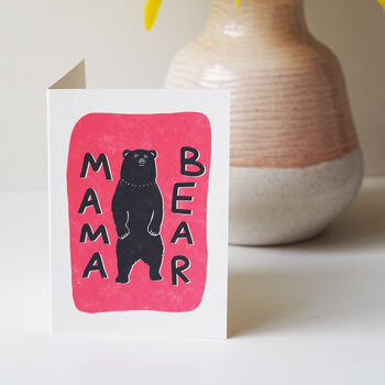 Mama Bear Card For Mum, 2 of 4