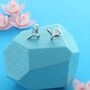 Petite Eagle Stud Earrings, thumbnail 1 of 2