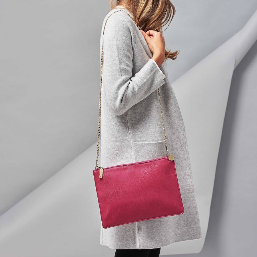 Personalised Chain Strap Bag By Lily Belle