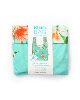 Floral 100% Recycled Plastic Reusable Bag, 6 of 6