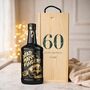 Personalised 60th Birthday Rum Gift Set With Custom Lid, thumbnail 3 of 11