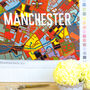 Manchester City Map Tapestry Kit, thumbnail 3 of 8