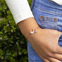 Pave Moon And Star Charm Bracelet, thumbnail 6 of 10