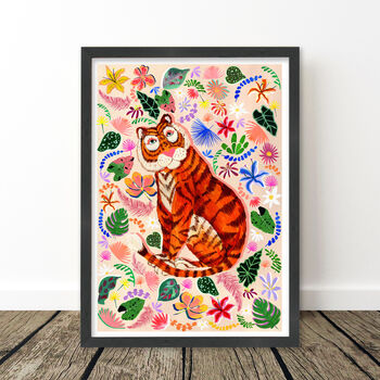 Tiger Nursery Art Print, 10 of 11
