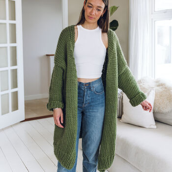 Commission Dreamy Oversized Cardigan, 6 of 10