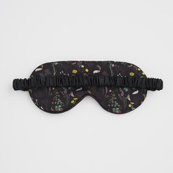 Wilderness Black Sleep Mask, 3 of 5