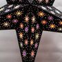 Fiesta Black Paper Star Lantern, thumbnail 3 of 5