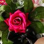 Personalised 30th Birthday Card For Her – Luxury Hot Pink Rose, Handmade 3D Scented Card, thumbnail 8 of 12